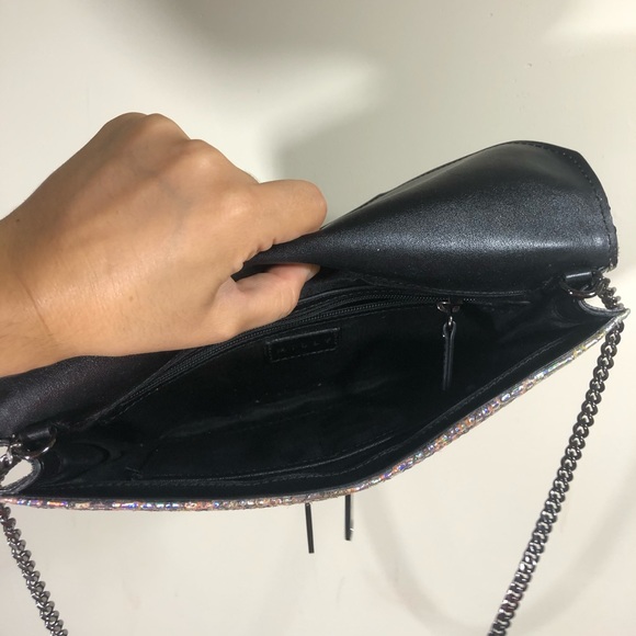 Milly Holographic Python-Embossed Purse - Picture 9 of 9